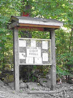 Cider Knoll Informational Kiosk
