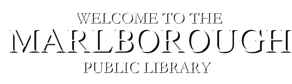 Welcome to Marlborough Public Library